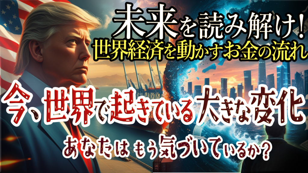 トランプ関税戦争の真相と通貨の激変！世界経済の未来とお金の流れを読む
