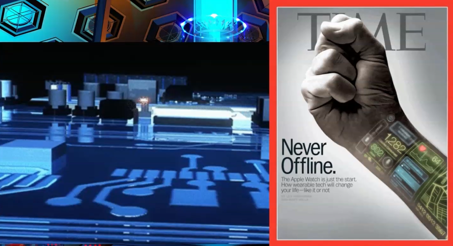 テクノロジー業界とAIの進化を象徴するTIME誌のカバー、ダウ平均構成銘柄のAppleなどを想起