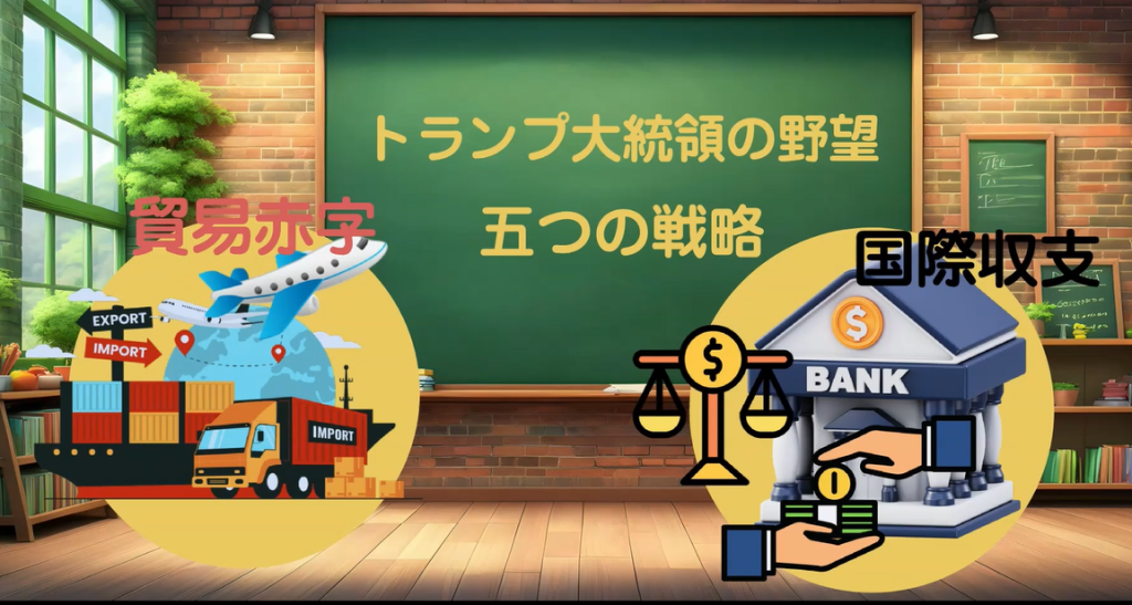 トランプ政権が狙った“五つの戦略”のイメージ画像