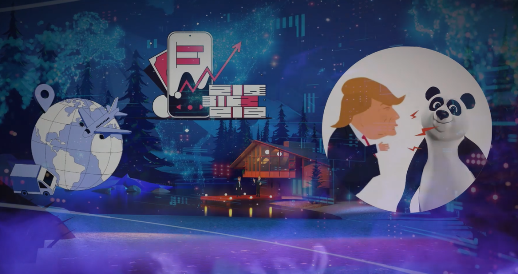 米中貿易戦争の行方はどうなる?米大統領と中国、そして世界経済の不透明感のイメージ